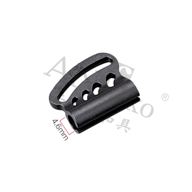 Hollow Out Rubber Bone Clip ZK014